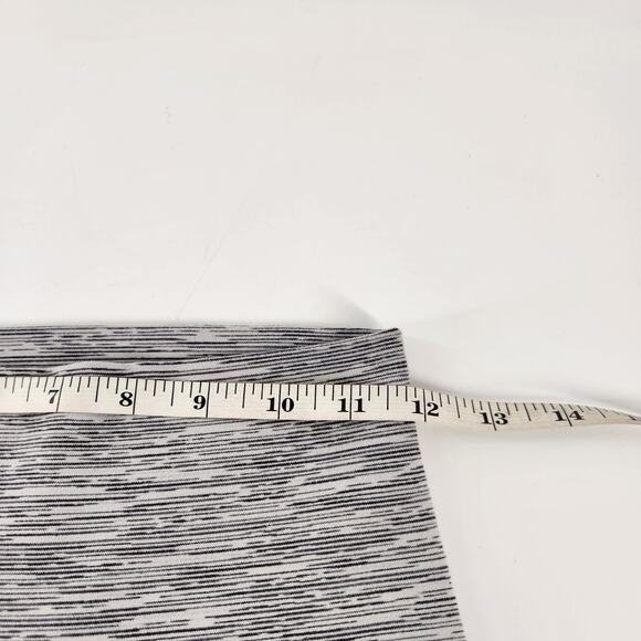 Lululemon Wonder Under Cropped High Rise Leggings Womens 4 Gray 21" Inseam Gym - Picture 6 of 9